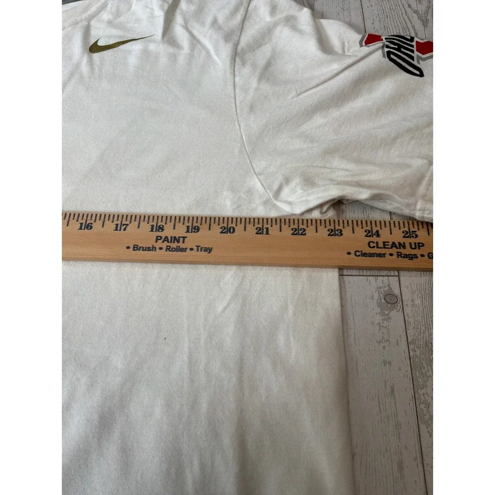 Nike Ohio State Buckeyes Championship Rings T-Shirt White Mens XL  Game Day